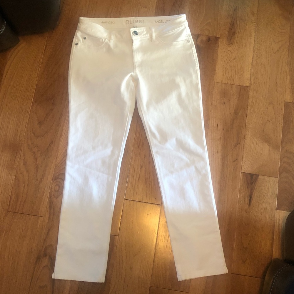 DL1961 white denim jeans- size 29